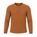 THERMAL HENLEY TOP - B8101
