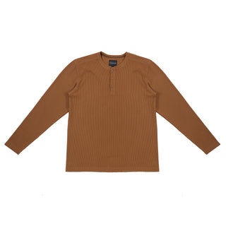 FASHION RELEASE THERMAL HENLEY - B8101