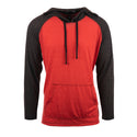 YARN DYED LONG SLEEVE KNIT HOODIE - B 8127A
