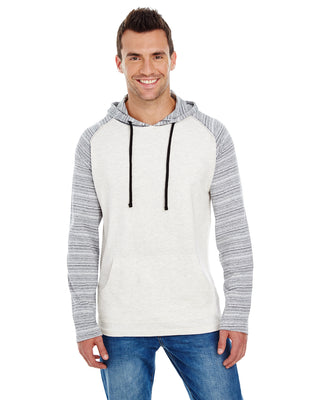 Buy heather-ecru Burnside Homerun Hoodie - B8127