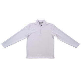 Buy bone OTTOMAN TEXTURED QUARTER ZIP - B8131
