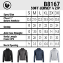 SOFT JERSEY QUARTER ZIP - B8167