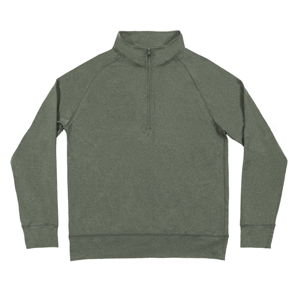 SOFT JERSEY QUARTER ZIP - B8167