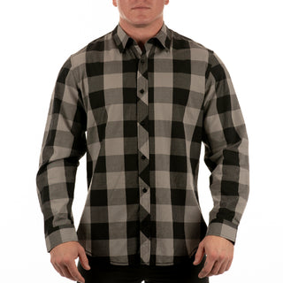 Burnside Long Sleeve Buffalo Plaid - B8203