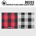 BUFFALO PLAID Y/D LONG SLEEVE SHIRT - B8203