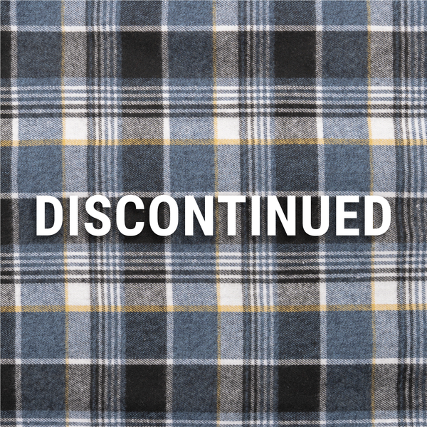 MENS L/S Y/D PLAID FLANNEL SHIRT - B8210