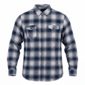 MENS L/S Y/D PLAID FLANNEL SHIRT - B8210