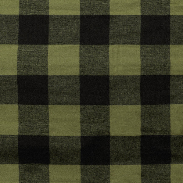 MENS L/S Y/D PLAID FLANNEL SHIRT - B8210