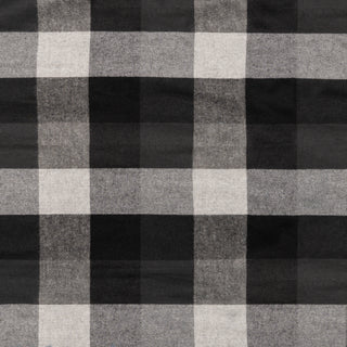 Buy black-grey MENS L/S Y/D PLAID FLANNEL SHIRT - B 8210