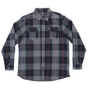 MENS L/S Y/D PLAID FLANNEL SHIRT - B 8210