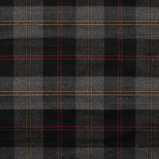 Buy black-steel MENS L/S Y/D PLAID FLANNEL SHIRT - B 8210