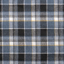 MENS L/S Y/D PLAID FLANNEL SHIRT - B 8210