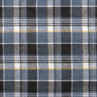 MENS L/S Y/D PLAID FLANNEL SHIRT - B 8210