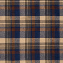MENS L/S Y/D PLAID FLANNEL SHIRT - B 8210