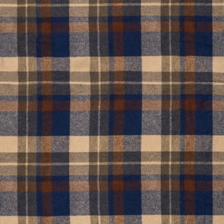 Buy brown MENS L/S Y/D PLAID FLANNEL SHIRT - B 8210