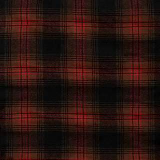 Buy crimson MENS L/S Y/D PLAID FLANNEL SHIRT - B 8210