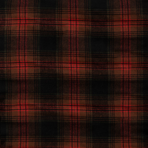 MENS L/S Y/D PLAID FLANNEL SHIRT - B8210