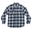 MENS L/S Y/D PLAID FLANNEL SHIRT - B 8210