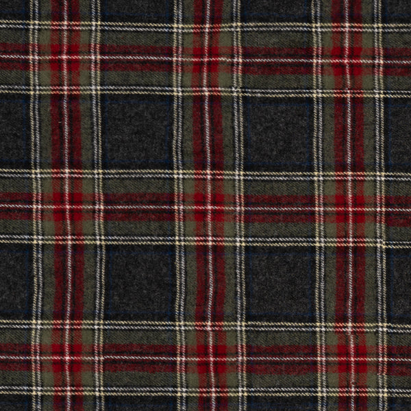 MENS L/S Y/D PLAID FLANNEL SHIRT - B 8210