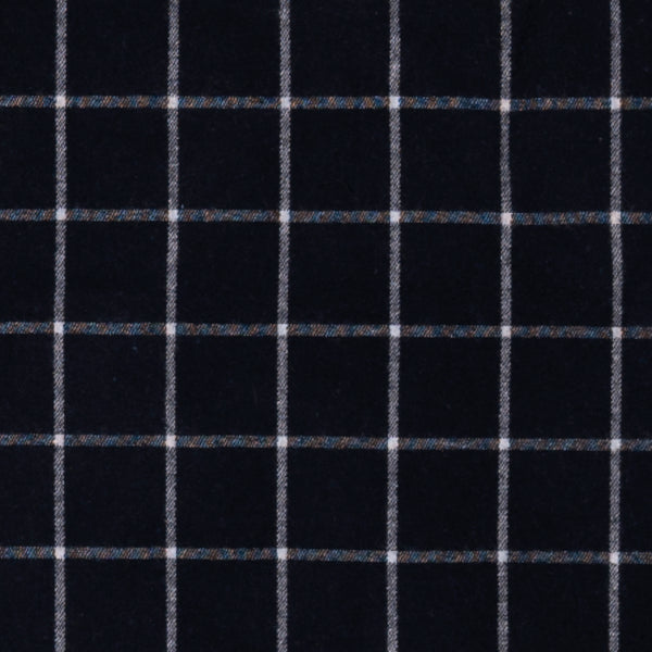 MENS L/S Y/D PLAID FLANNEL SHIRT - B 8210