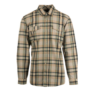 Buy stone MENS L/S Y/D PLAID FLANNEL SHIRT - B 8210