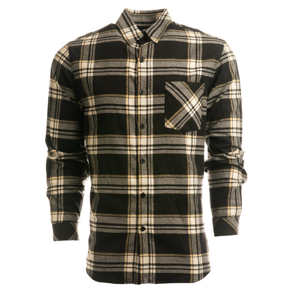 Burnside Traditional "One Pocket" Flannel - B8212