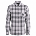 MENS L/S Y/D PLAID FLANNEL SHIRT - B8212