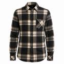 MENS L/S Y/D PLAID FLANNEL SHIRT - B8212