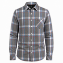 MENS L/S Y/D PLAID FLANNEL SHIRT - B8212