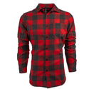 Burnside Traditional "One Pocket" Flannel - B8212