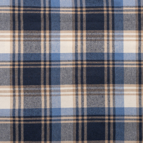 MENSS L/S Y/D PLAID FLANNEL SHIRT - B 8212