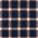 MENSS L/S Y/D PLAID FLANNEL SHIRT - B 8212