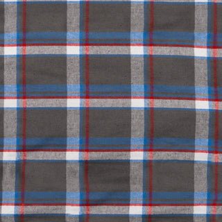 Buy steel-white MENSS L/S Y/D PLAID FLANNEL SHIRT - B 8212