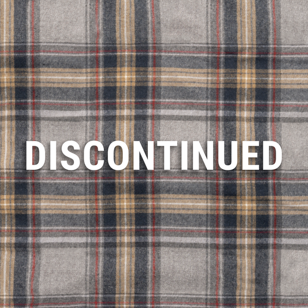 MENS L/S YD PLAID FLANNEL SNAP SHIRT - B8219 CLOSEOUT
