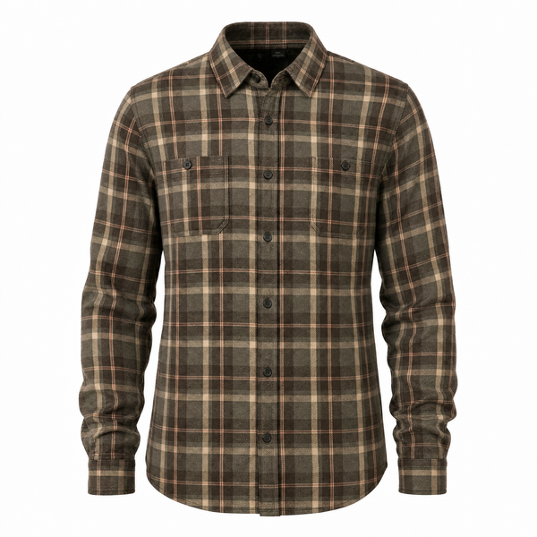 MENS FLANNEL SHIRT - B8220