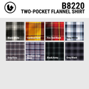 MENS FLANNEL SHIRT - B8220