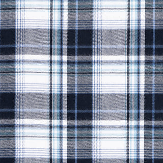 Buy navy-white MENS FLANNEL SHIRT - B 8220