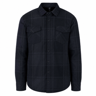 Buy black MENS FLANNEL JACKET WITH POLY LINING - B8610
