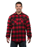MENS FLANNEL JACKET WITH POLY LINING - B 8610