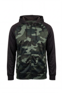 BURNSIDE FULL ZIP PERFORMANCE RAGLAN HOODIE - B8660