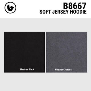 SOFT JERSEY HOODIE - B8667