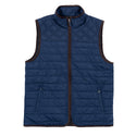 FLANNEL LINED PUFFER VEST - B8710