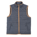 FLANNEL LINED PUFFER VEST - B8710