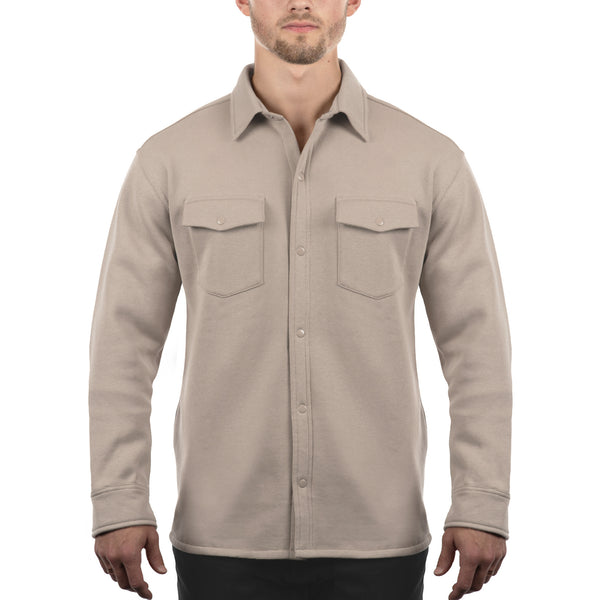 FLEECE SNAP JACKET - B8760