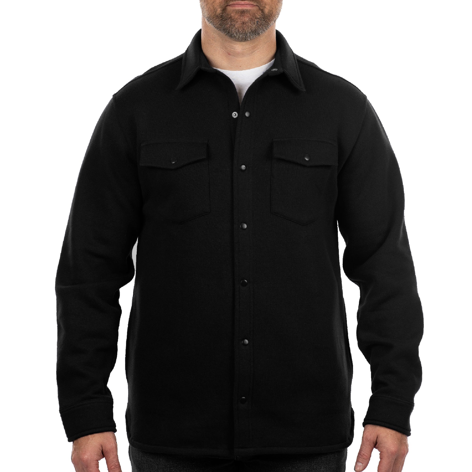 FLEECE SNAP JACKET - B8760 | Burnside Sierra Pacific Apparel