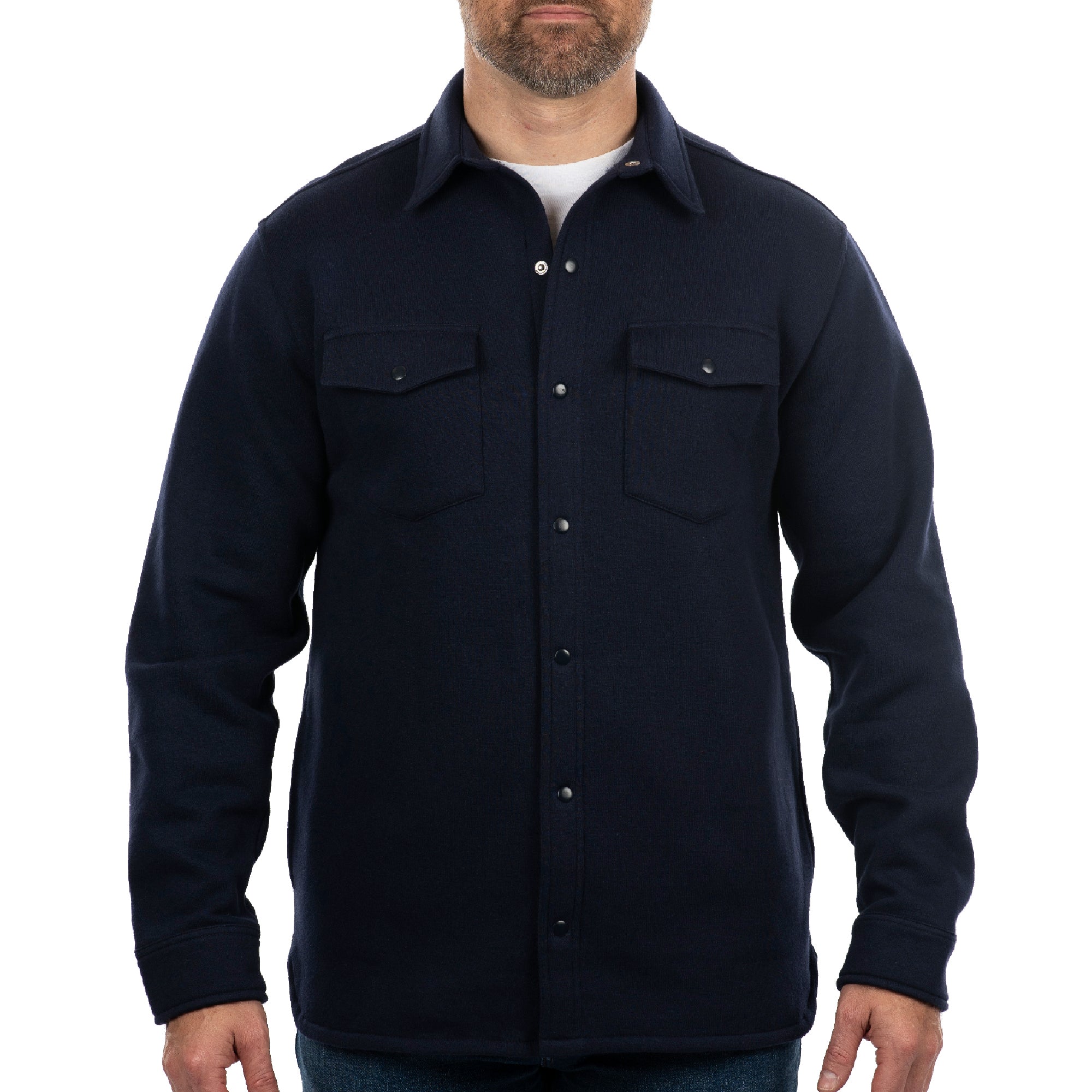 FLEECE SNAP JACKET - B8760 | Burnside Sierra Pacific Apparel