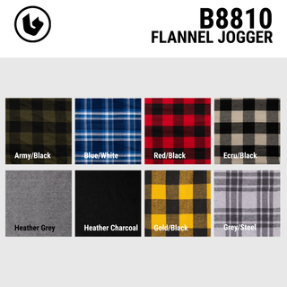 FLANNEL JOGGER PANT- COMFY COLLECTION - B8810