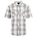 BUFFALO PLAID Y/D SHORT SLEEVE SHIRT - B9203