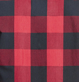 Buy red-black BUFFALO PLAID Y/D SHORT SLEEVE SHIRT - B 9203