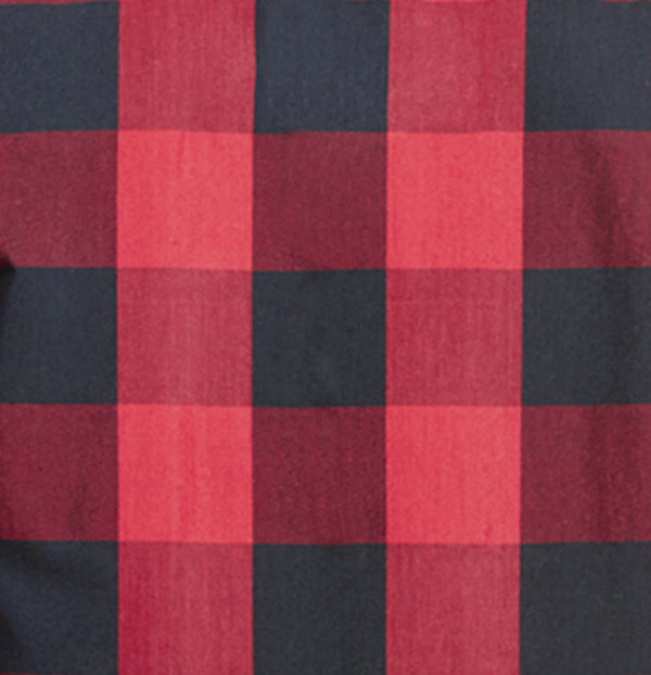 BUFFALO PLAID Y/D SHORT SLEEVE SHIRT - B 9203